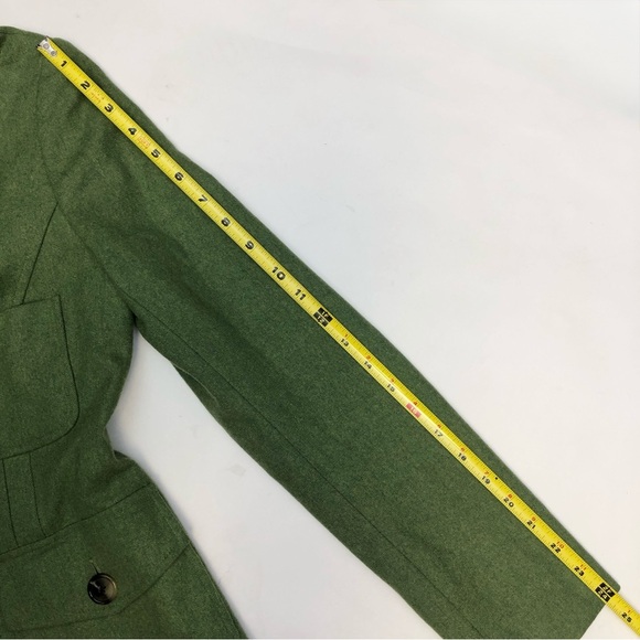 Vintage Lilly Pulitzer Wool Blend Blazer Jacket Green Size 4 - Picture 9 of 13